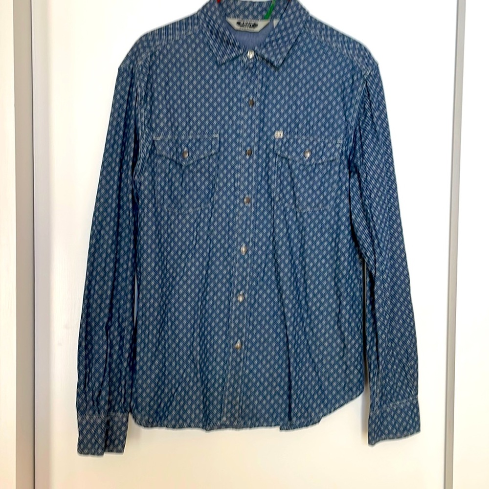 Vintage floral western button down
